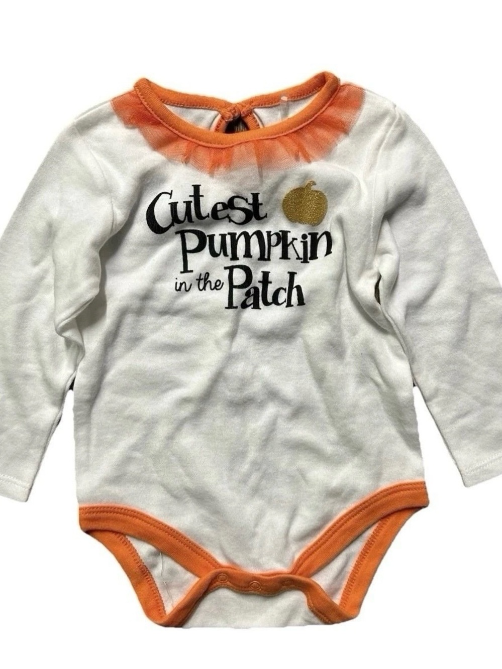 Baby Girl Cutest Pumpkin In The Patch Bodysuit Size 6-9 Months